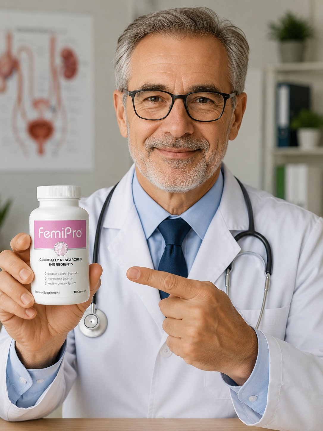 Doctor recommending FemiPro